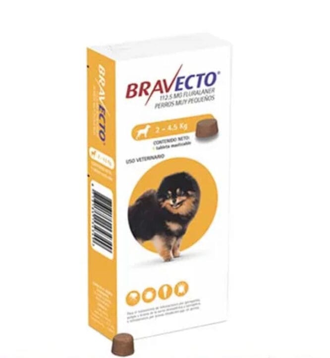 Bravecto Perro de 2 hasta 4.5 kg